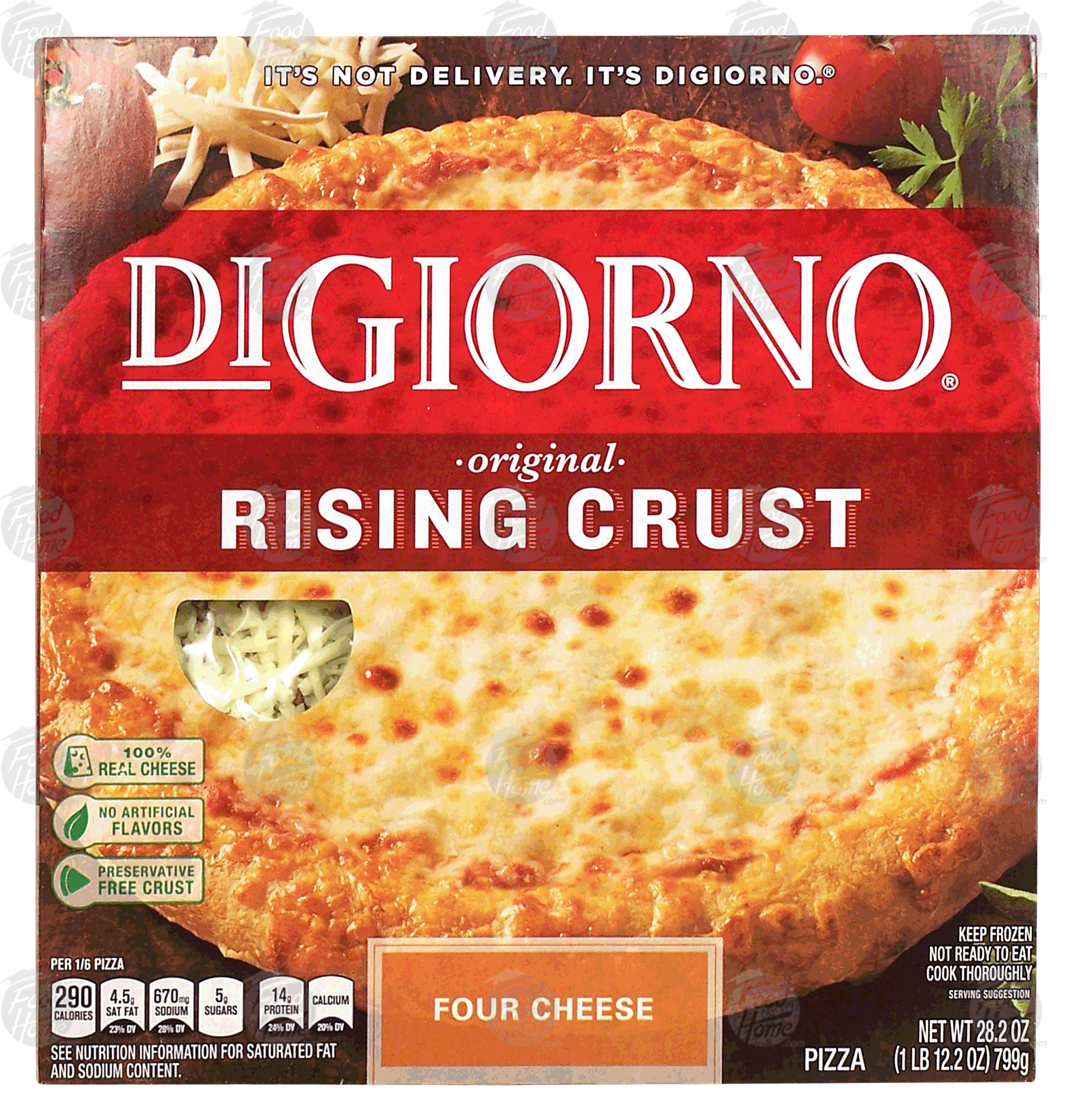 Digiorno Rising Crust four cheese pizza Full-Size Picture